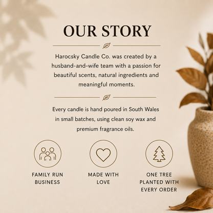Tonka & Tobacco Leaf Soy Wax Candle