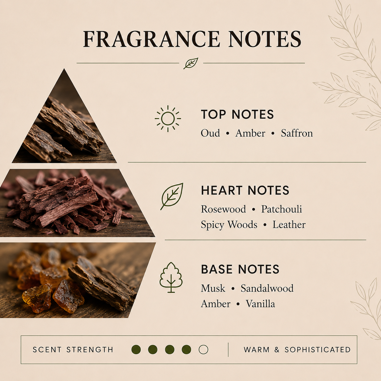 Oud & Rosewood Soy Wax Candle